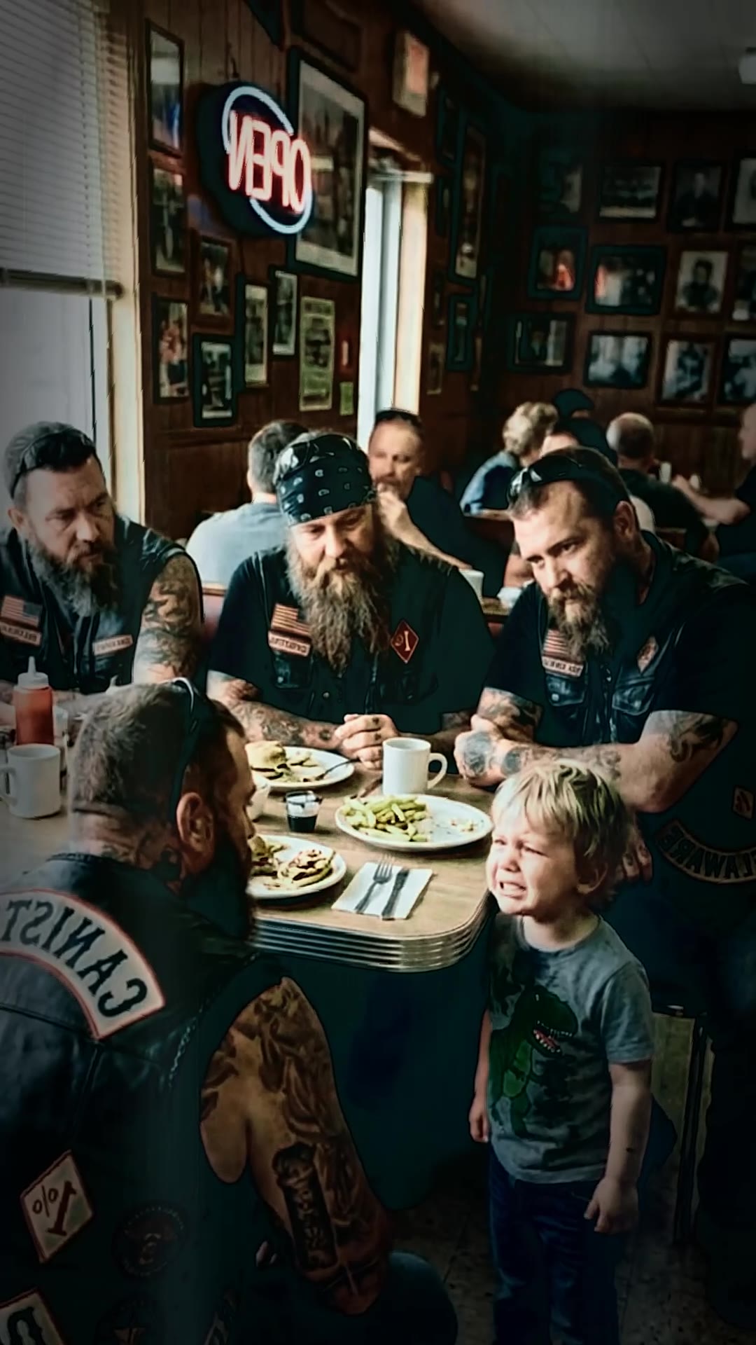 A Boy Asked Bikers to Kill His Stepdad — Then His Mom Walked In and Everything Changed