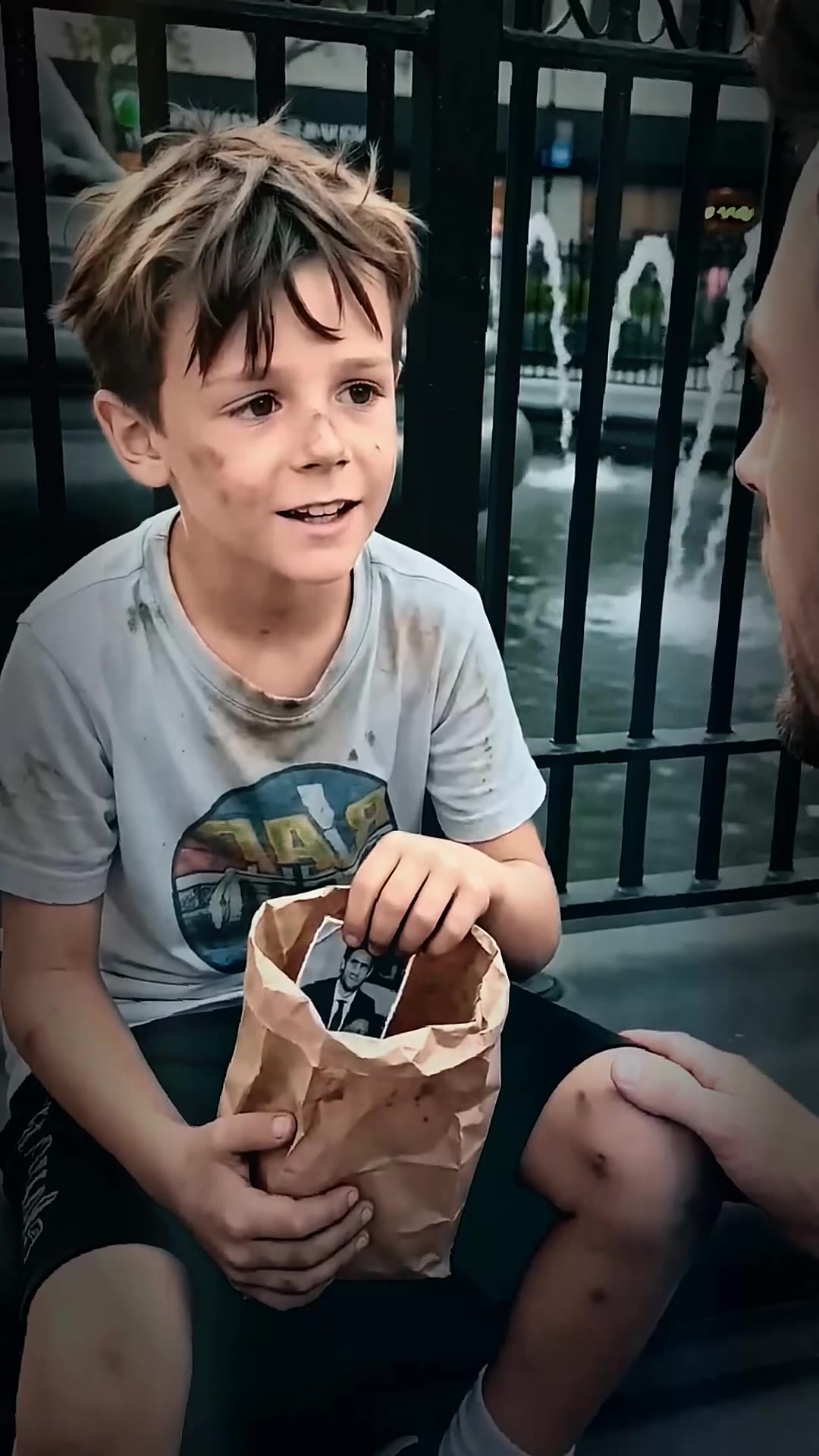 The Boy at the Fountain Looked Just Like My Daughter — Then He Pulled Out a Photo I Buried 7 Years Ago