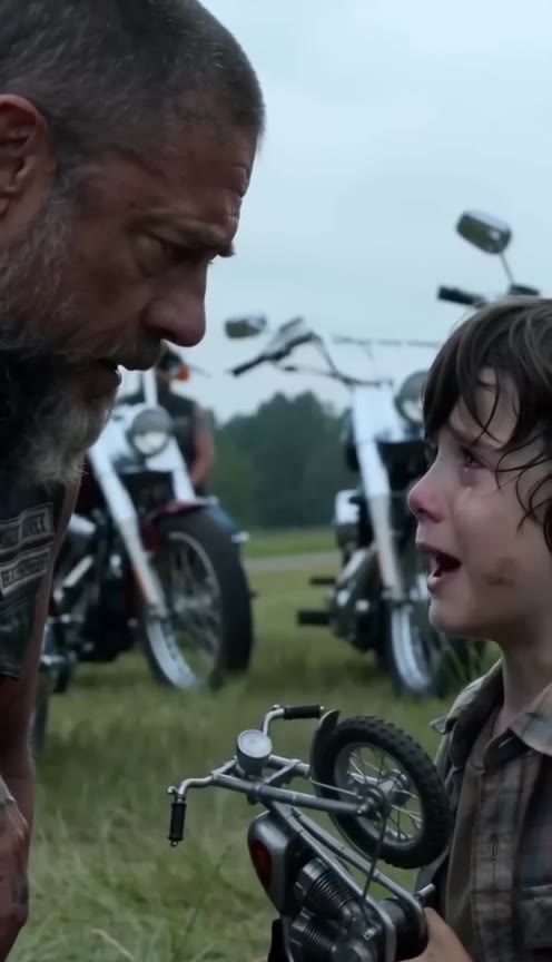 A Boy Begged a Rugged Biker to Buy His Toy, Revealing a Heartbreaking Secret