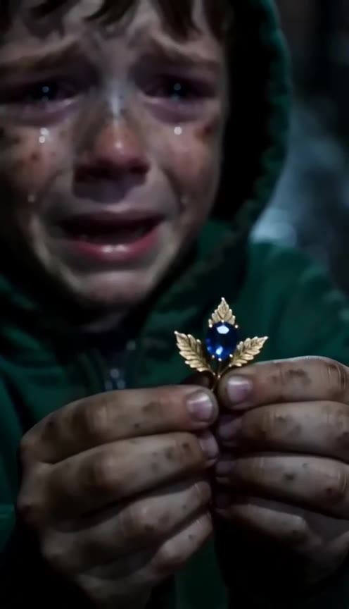 A Boy Stopped Her In The Rain Holding A Pin That Changed Her Life Forever