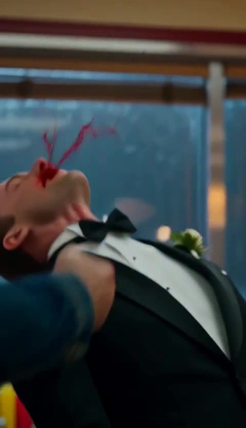 Bride's Dad Beats Groom For Slapping His Son At The Altar!