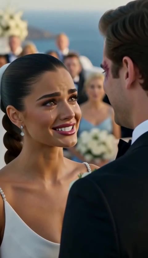 Bride's Humble Dad Silences Rich Mother-in-Law, Revealing Shocking Truth at Santorini Wedding