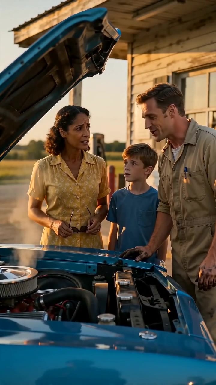 A Broken Car on a Dusty Road Revealed the Secret She Kept for Seven Years