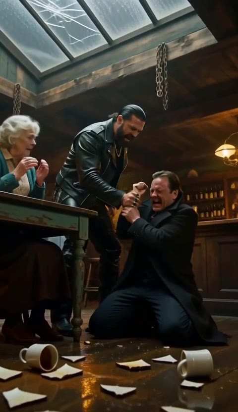 Brutal Landlord Threatens Grandmother, Biker's Sudden Arrival Changes Everything!