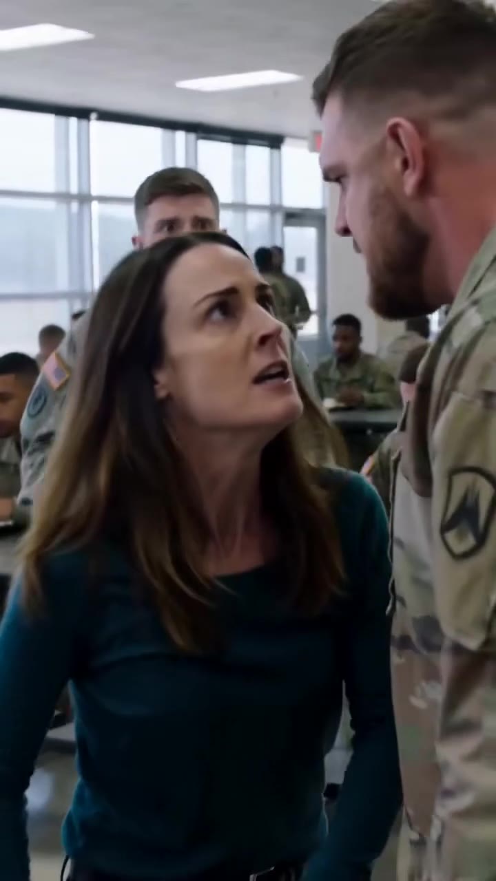 A Bully Soldier Assaulted Me in the Mess Hall, Unaware I Was His New Commander