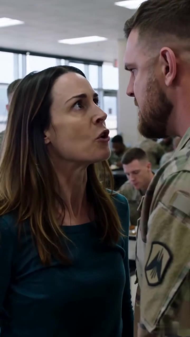 A Bully Soldier Assaulted Me in the Mess Hall, Unaware I Was His New Commander