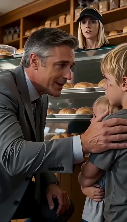 A Businessman Buys a Bakery for Two Starving Children and Discovers Their True Identity