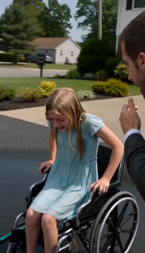 I Caught My Wife Spraying My Wheelchair-Bound Daughter With A Hose, Then A Miracle Happened