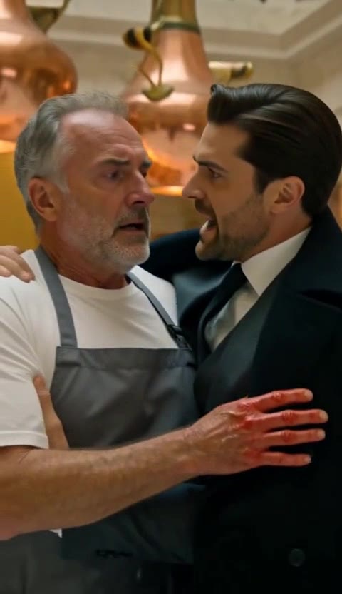 The CEO Son Saw His Father on His Knees — Then the Whole Restaurant Went Silent