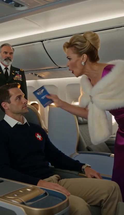 The Chairman’s Salute: A Veteran’s Quiet Victory at 30,000 Feet