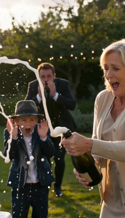 The Champagne Splash That Ruined My Son's Wedding Revealed a Hidden Family Secret