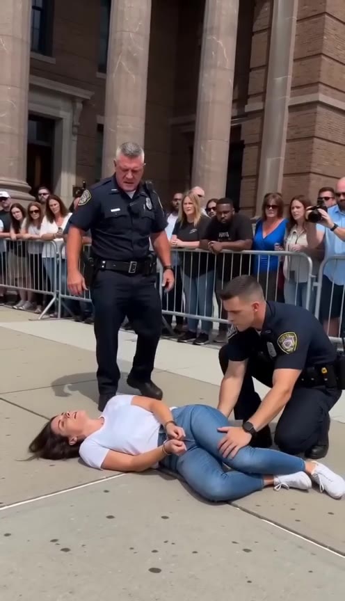 A Cop Slammed A Handcuffed Woman To The Ground, Then Realized Her True Identity