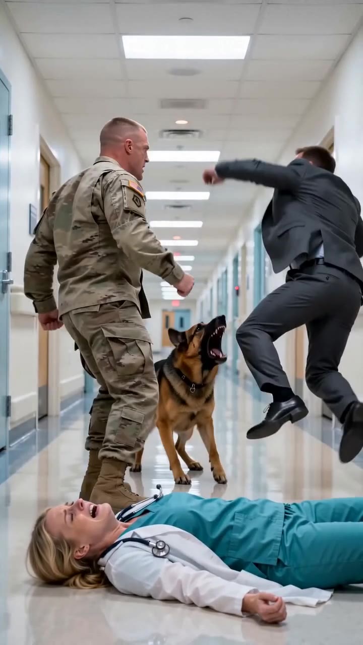 A Corrupt Husband Attacked His Nurse Wife, But Her Soldier Brother Arrived in Time