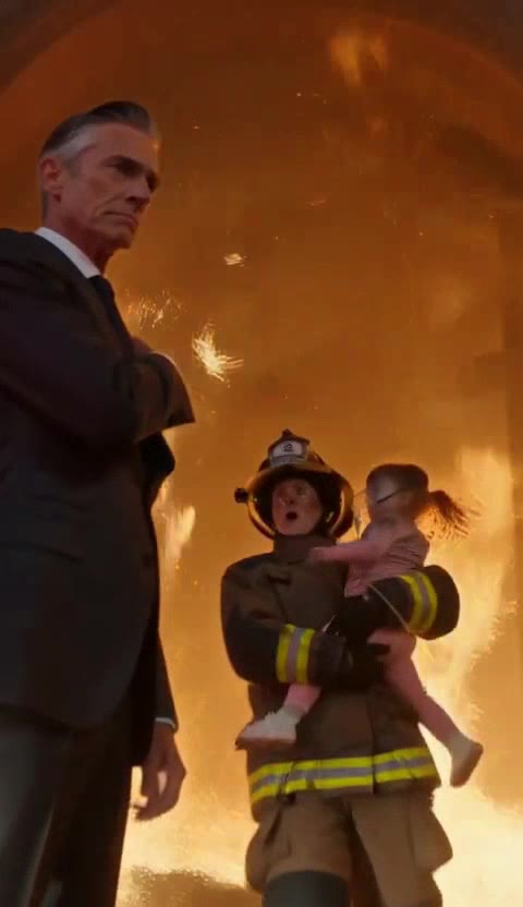 Corrupt Mayor's Mansion Burns While Daughter Needs Rescue, Only To Be Saved By Firefighter He Despised!
