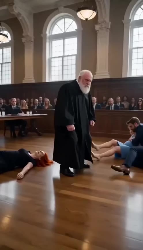 The Courtroom Kick That Exposed a Husband's Darkest Double Life