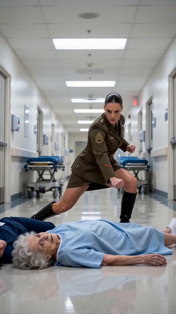 A Cruel Nurse Mocked an Elderly Mother, But a Brave Officer Delivered Instant Justice