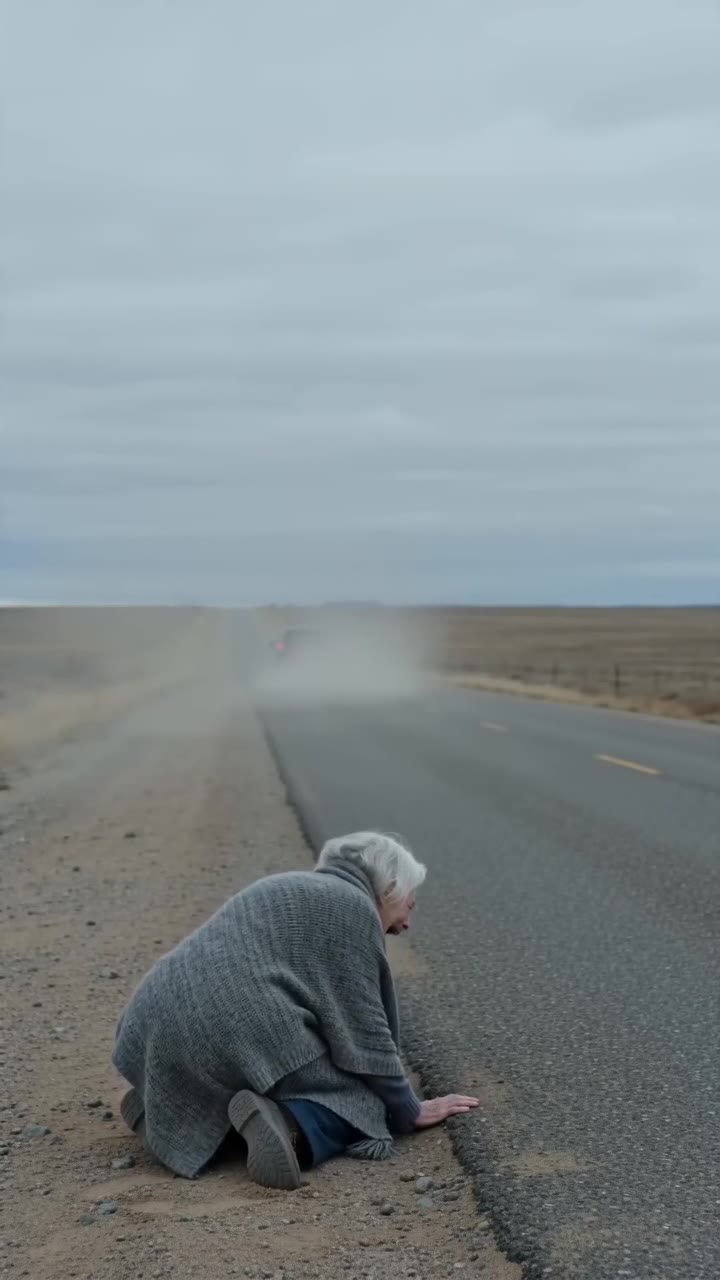 A Daughter Abandoned Her Elderly Mother on a Desolate Road, But Justice Prevailed