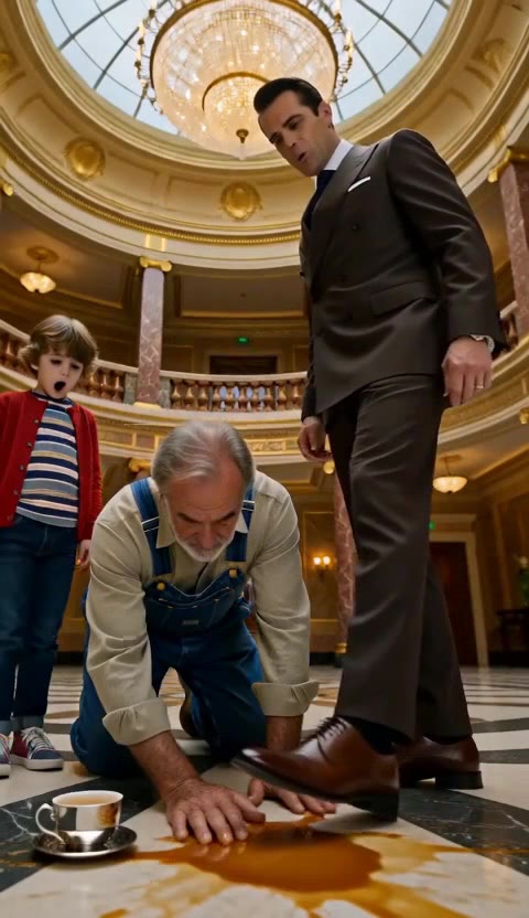 The Day the Janitor Revealed His Gold Key, the Manager's World Collapsed