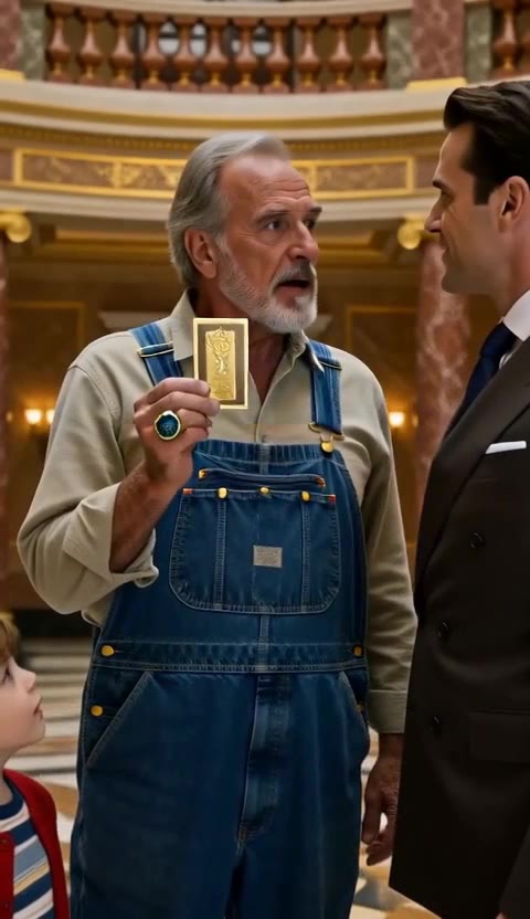The Day the Janitor Revealed His Gold Key, the Manager's World Collapsed