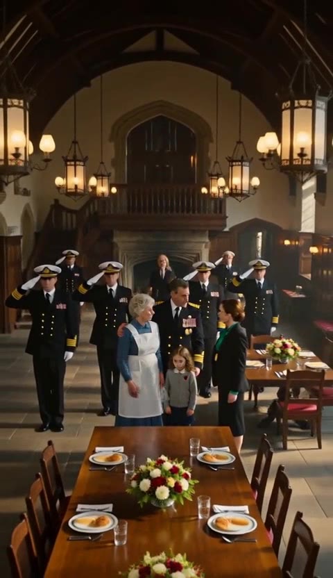 The Day the Janitor's Mother Was Humiliated, the Admiral Walked In and Shocked Everyone