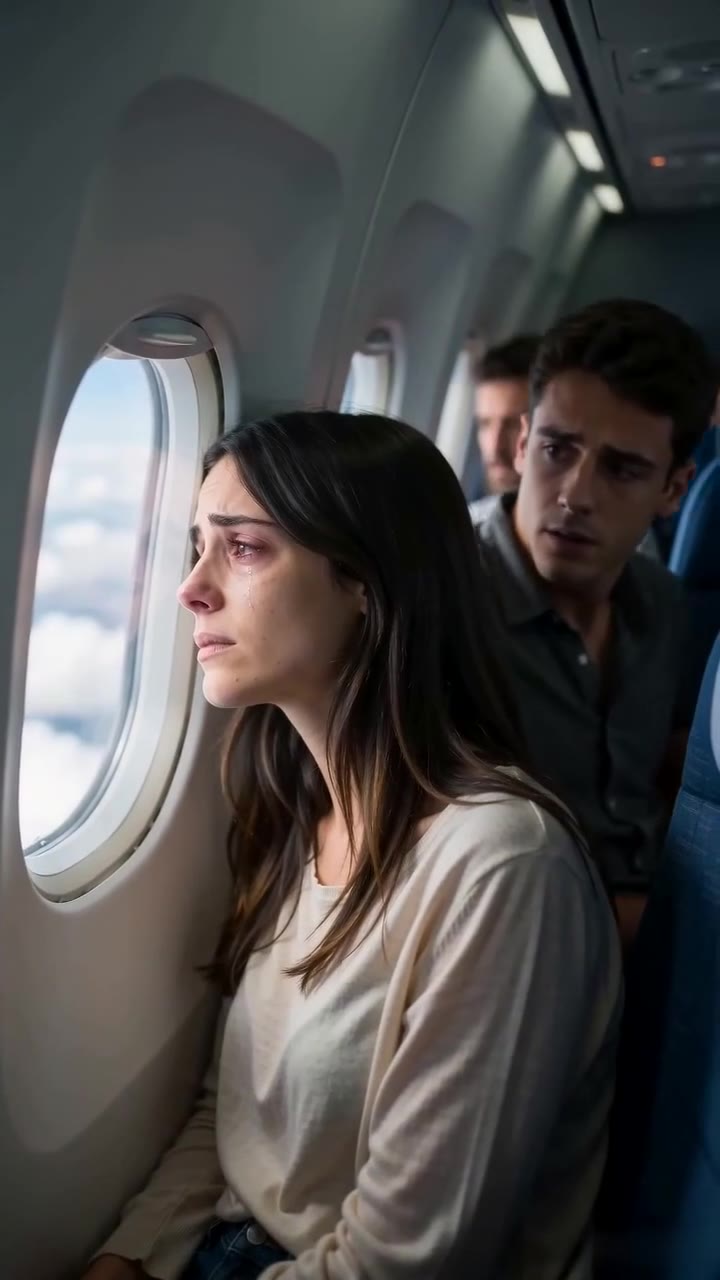 Un desconocido calmó a mi bebé en el avión y reveló un doloroso secreto