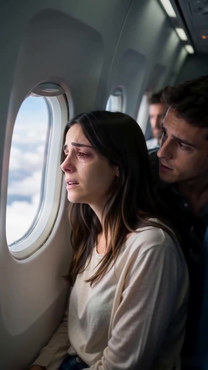 Un desconocido calmó a mi bebé en el avión y reveló un doloroso secreto