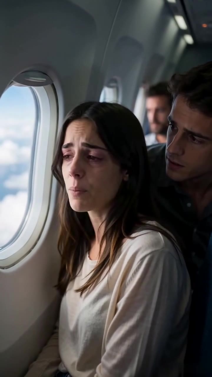 Un desconocido calmó a mi bebé en el avión y reveló un doloroso secreto