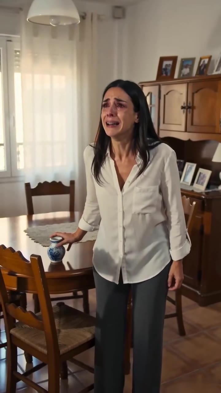 Descubrí a mi esposa maltratando a mi madre en la cocina y todo cambió