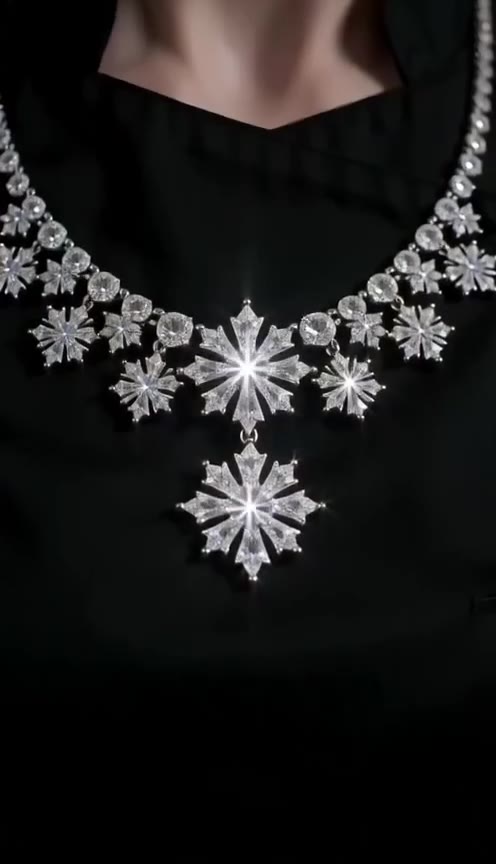The Diamond Snowflake Necklace That Revealed a Wealthy Woman's Long-Lost Daughter