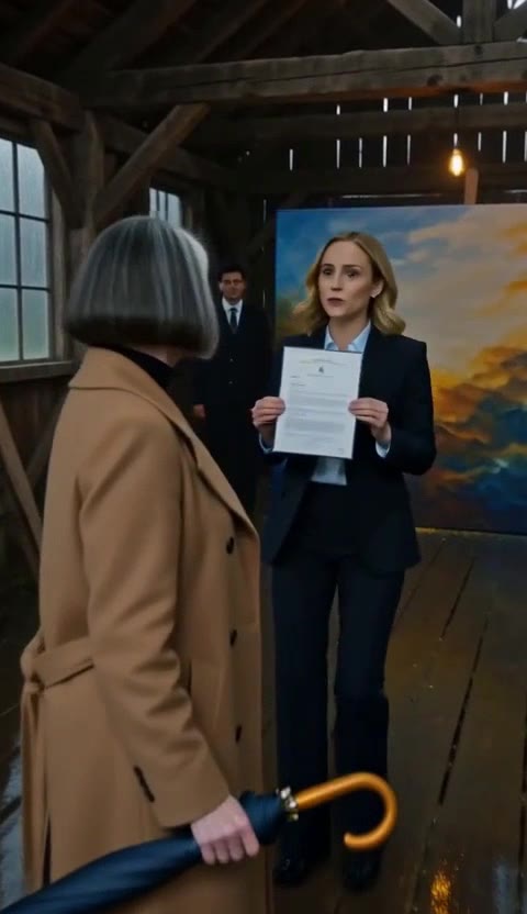 Disgraced Professor Destroys Young Artist's Canvas, Only To Face Shocking Revelation!