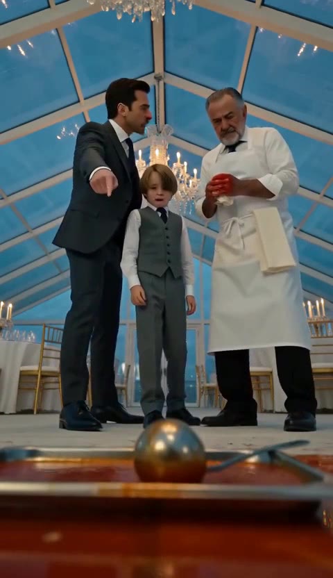 The Dishwasher’s Son Walked In — Then the Whole Banquet Hall Heard Him Speak