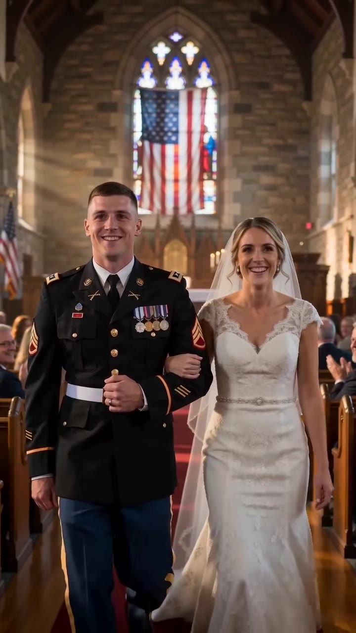 Our Dream Military Wedding Was Perfect, Until a Sealed Black Envelope Ruined Everything