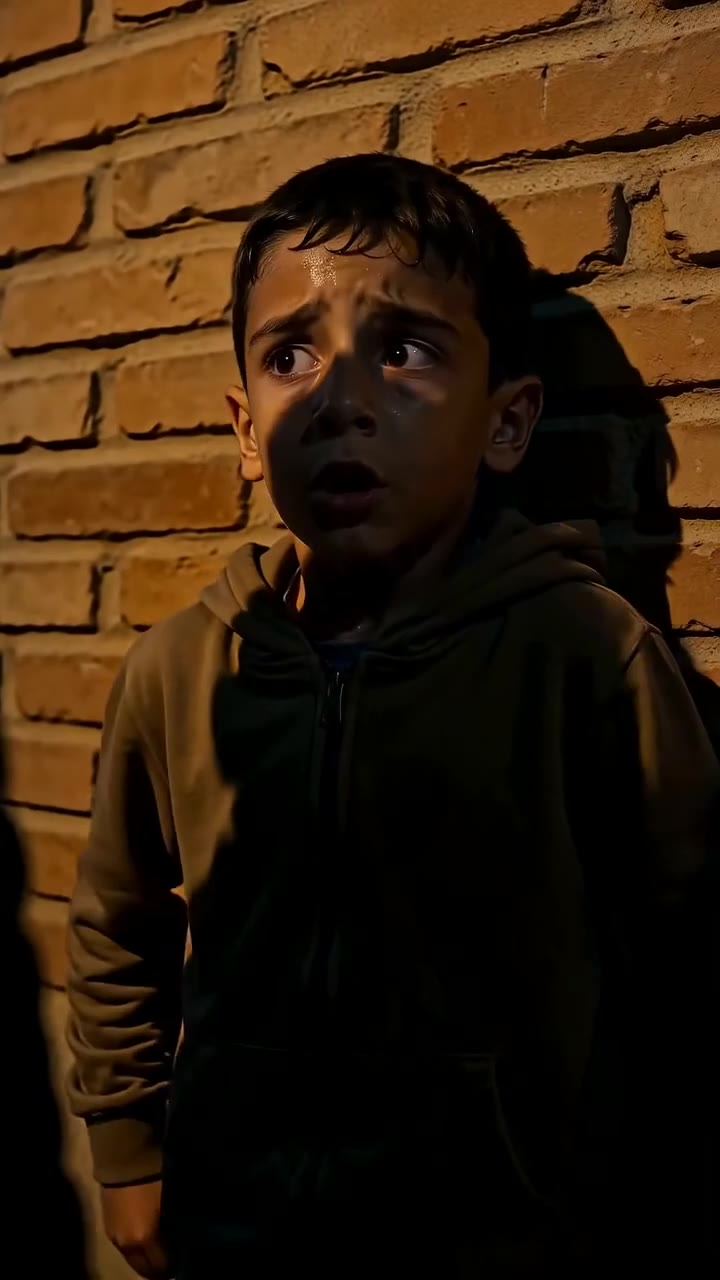 El líder de los moteros tembló al oír el nombre del padre de este niño