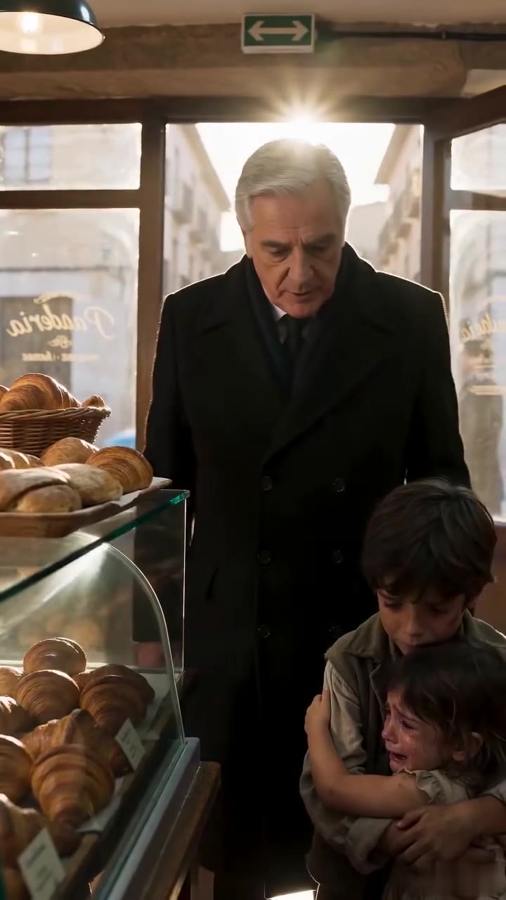 El millonario que compró la panadería para salvar a dos niños huérfanos