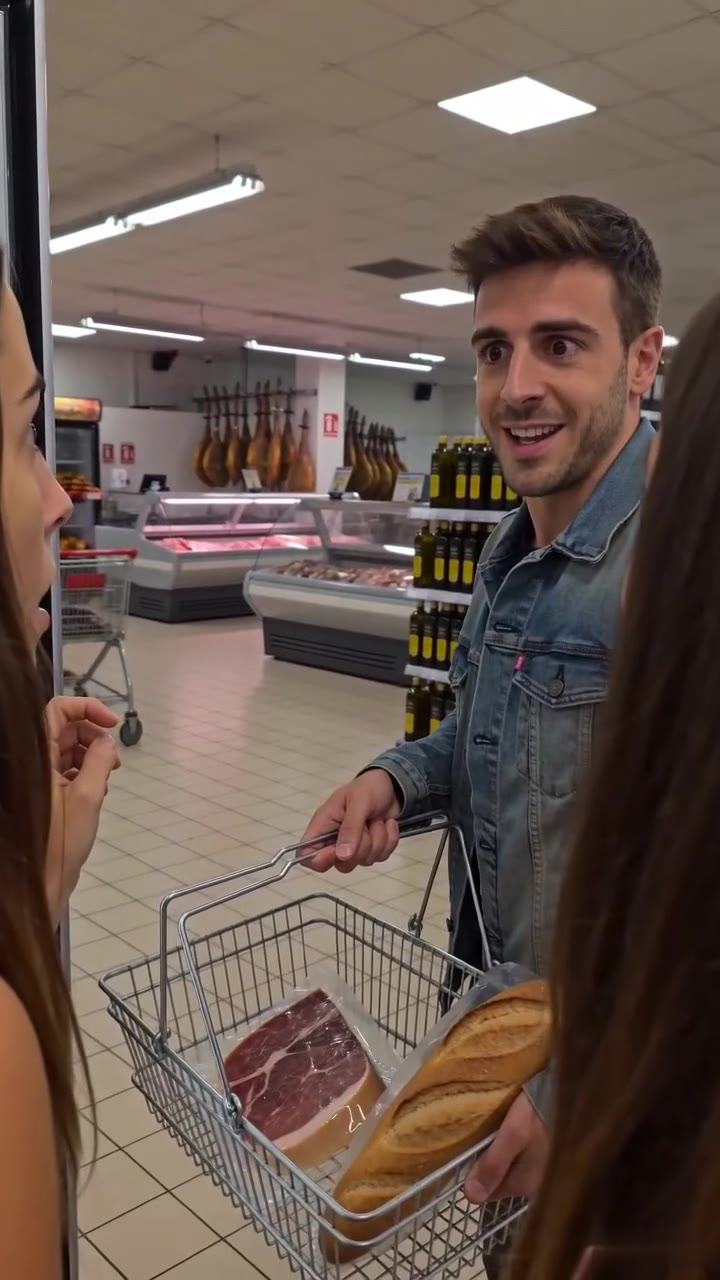 El motero que protegió a una niña en el supermercado y descubrió su secreto