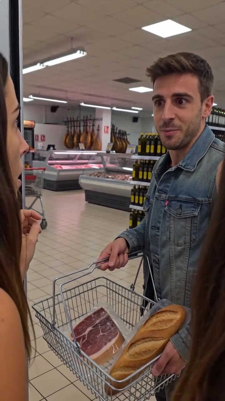 El motero que protegió a una niña en el supermercado y descubrió su secreto