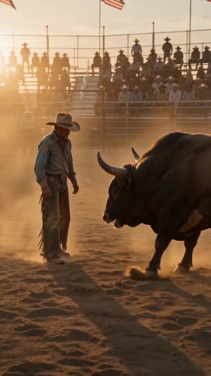 El niño que desafió a un toro salvaje por el secreto de su padre