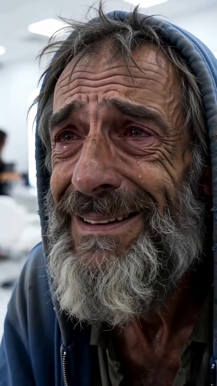 Un peluquero ayudó a un anciano sin hogar y su vida cambió para siempre