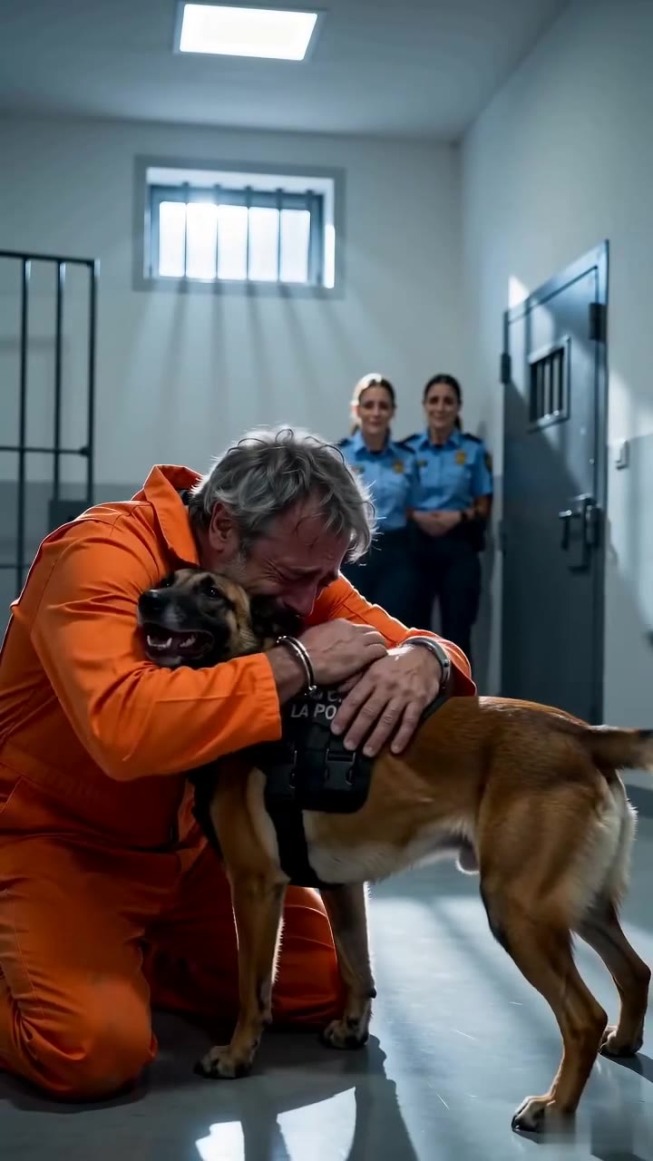 El perro policía que reconoció a su dueño encarcelado y reveló la verdad