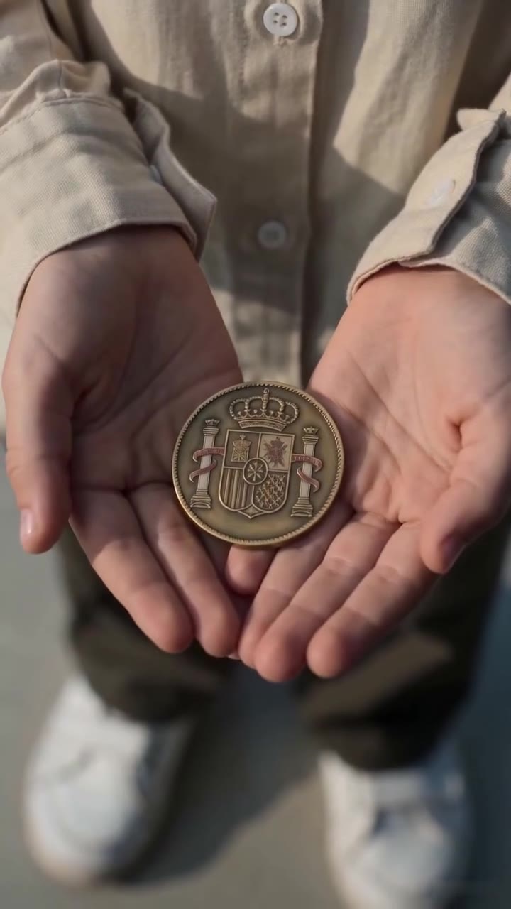 La niña que reclamó un imperio financiero con un viejo medallón familiar