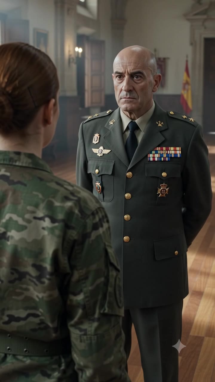 El general vio mi ojo morado y desenterró el secreto más oscuro de la base