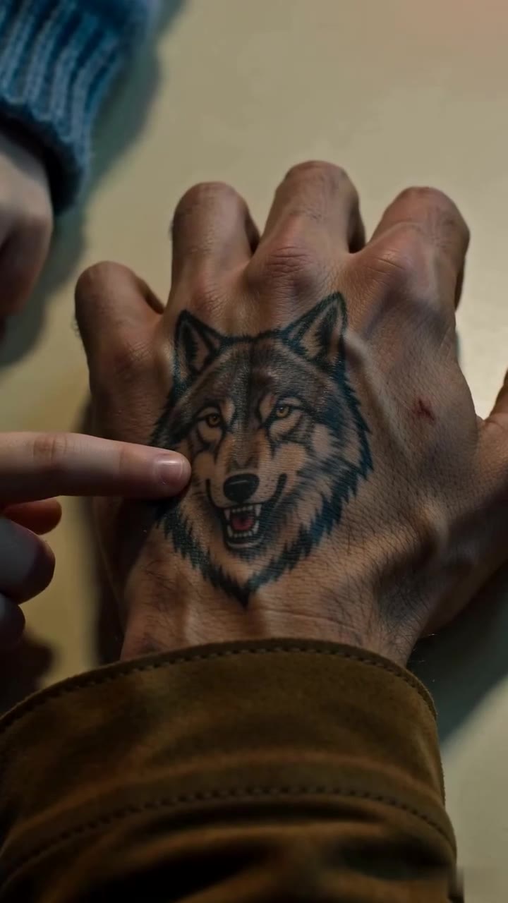 El tatuaje de lobo que salvó a mi hija de un secuestro en la carretera