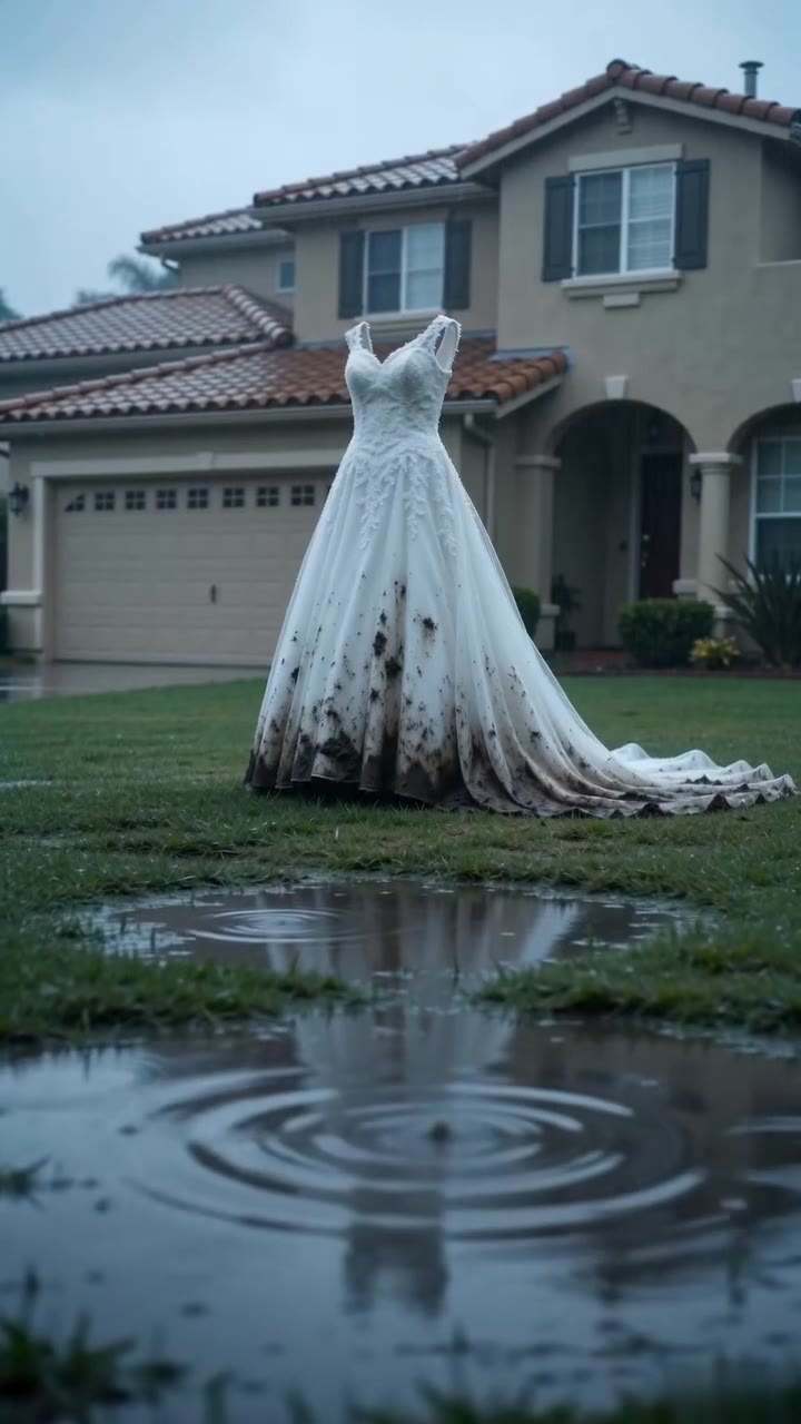El vestido de novia bajo la lluvia que desenterró la peor traición familiar
