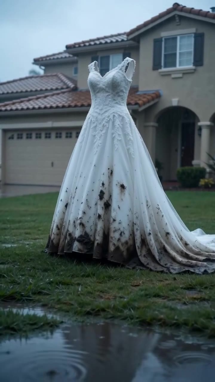 El vestido de novia bajo la lluvia que desenterró la peor traición familiar