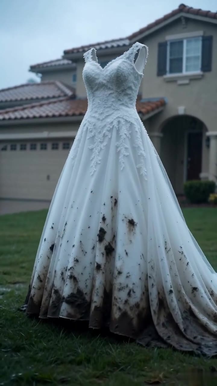 El vestido de novia bajo la lluvia que desenterró la peor traición familiar