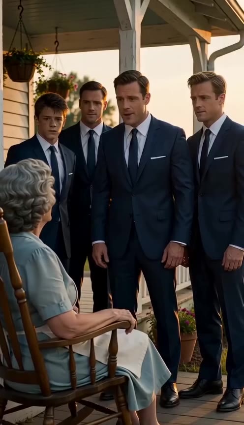 An Elderly Diner Owner Saved Four Starving Boys, Years Later They Return in Suits