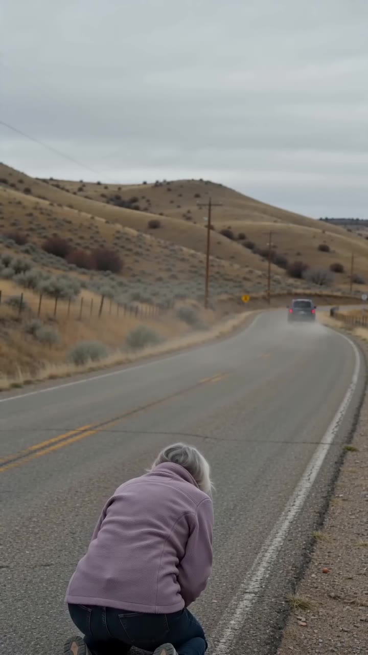 An Elderly Mother Left on a Desolate Highway Discovers Her Daughter’s Heartbreaking Secret