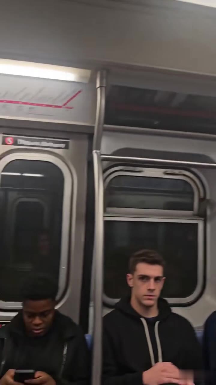 An Elderly Woman Humiliated Me on the Subway Until My Hood Slipped Off