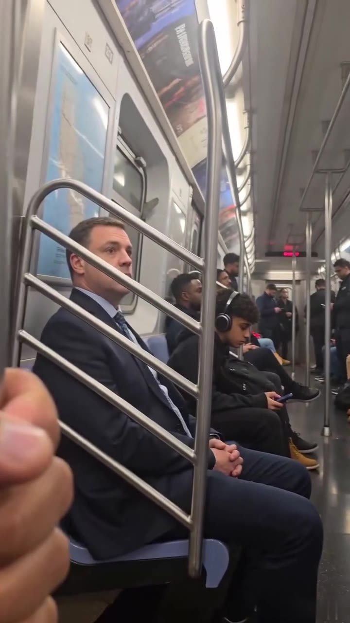An Elderly Woman Humiliated Me on the Subway Until My Hood Slipped Off