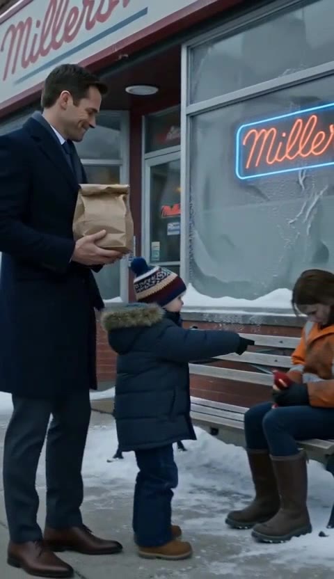 Elle était morte, mais son fils l'a retrouvée devant un diner par un matin d'hiver